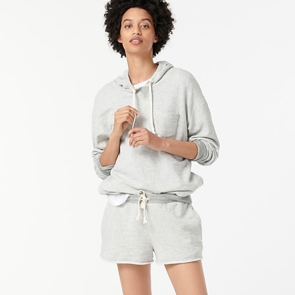 NWT J. Crew Cotton Relaxed Hoodie - Picture 1 of 6